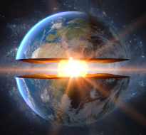 science_reference.png The earth split horizontally with a glowing core visible