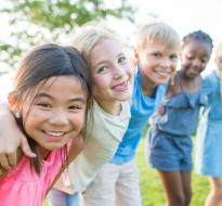 FullSTEAMAhead_Logo.jpg kids in a park with their arms around each other