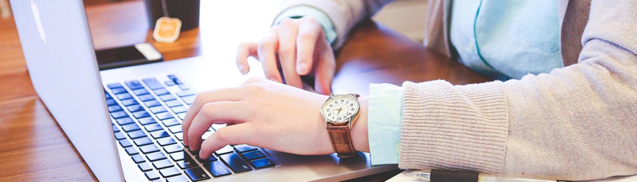 lynda_banner.jpg hands on a laptop
