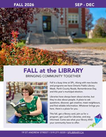Fall Newsletter 2026 cover