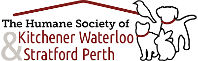 The logo for the Kitchener Waterloo and Stratford Perth Humane Society