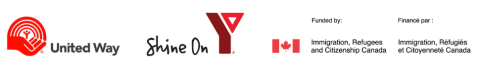 ymca funded-by united way logos