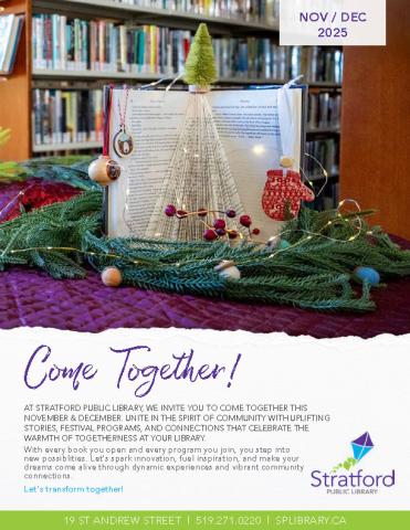 NovDec newsletter cover