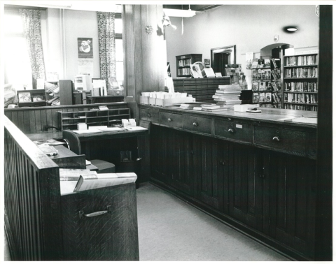 North West End Circulation Desk