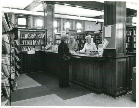 North Entrance Circulation Desk