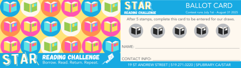 STAR cards as banner